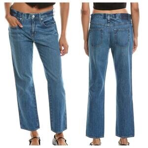 AMO Harriet Mid Rise Denim Jeans Apple Pie 25